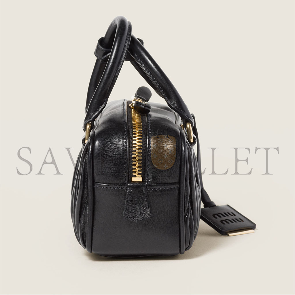 MIU MIU ARCADIE MATELASSÉ NAPPA LEATHER BAG 5BB142 (22*10.5*7.5cm) MIU MIU ARCADIE MATELASSÉ NAPPA LEATHER BAG 5BB142 (22*10.5*7.5cm)